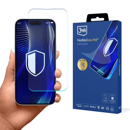 3mk - FlexibleGlass Pro Unbreakable glass for Apple iPhone 17 / Pro / Pro Max / Air - Nietłukące się Szkło