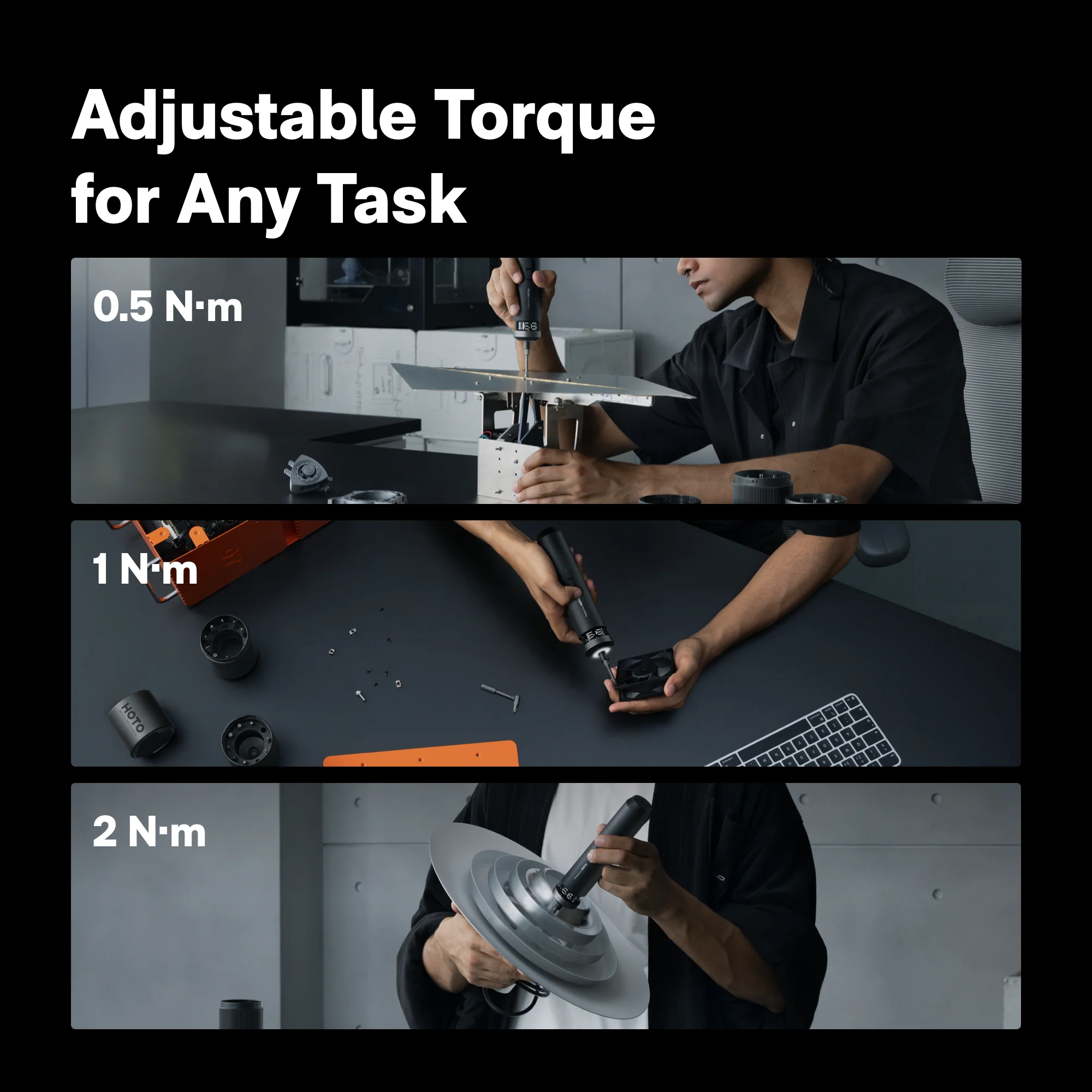 HOTO - PixelDrive Cordless Screwdriver - Wkrętak Akumulatorowy