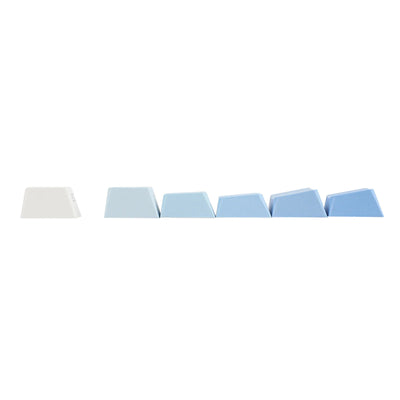 AULA - F75 Wireless Mechanical Keyboard - Bezprzewodowa Klawiatura Mechaniczna - Gradient Blue Side-Engraved