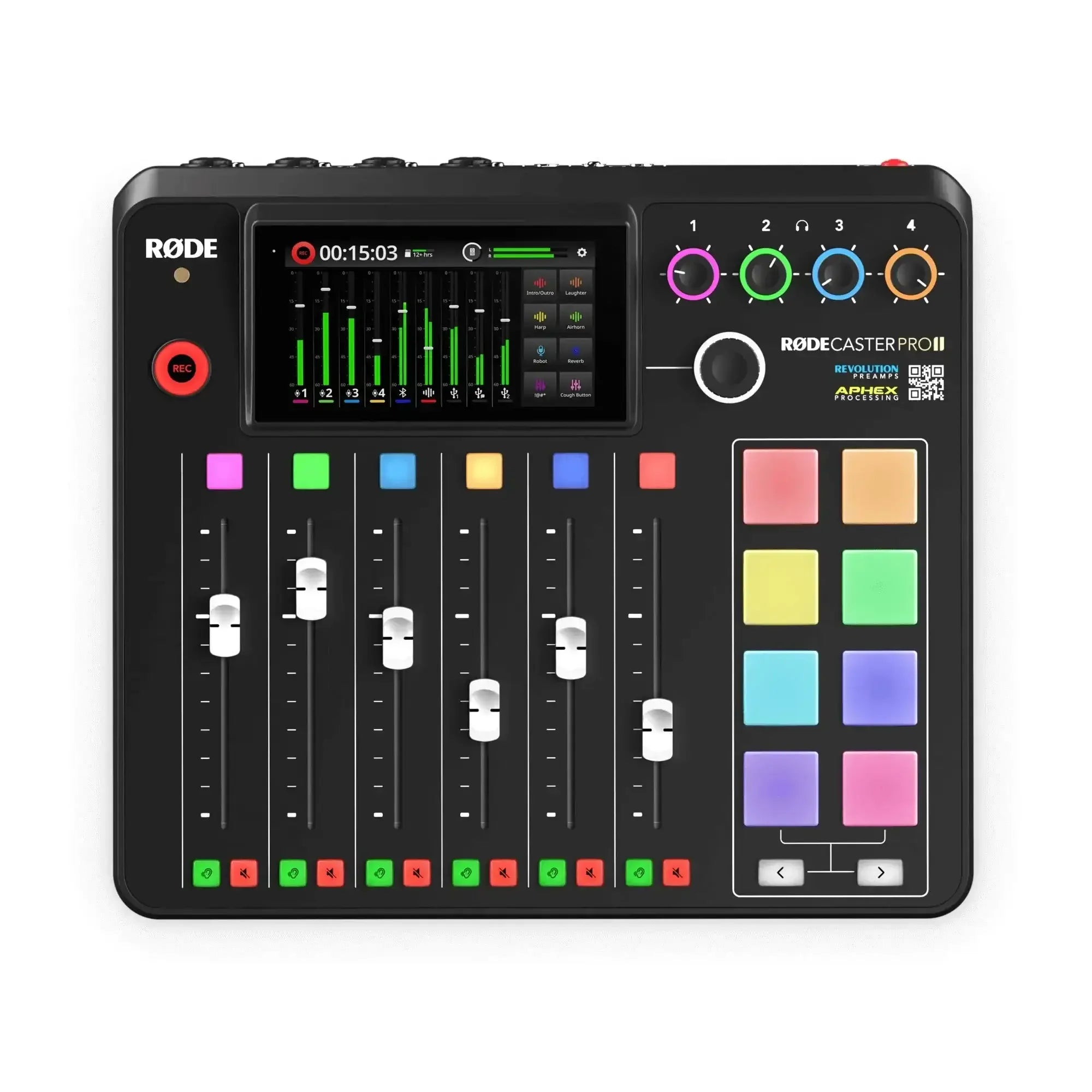 Rode - RØDECaster Pro II Integrated Audio Production Studio - Studio Produkcji Podcastów