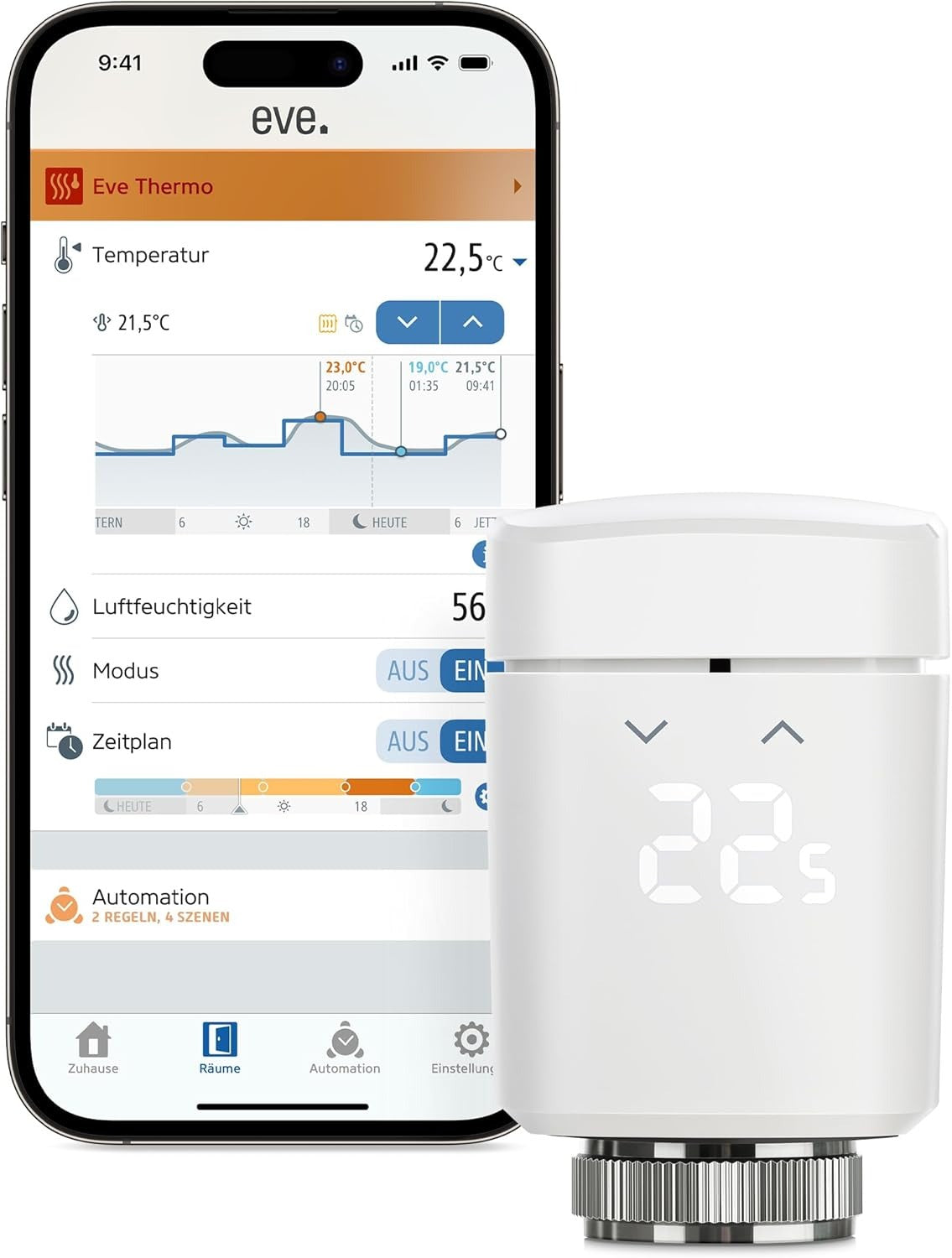 Eve - Thermo Matter 4gen -  Inteligentny Termostat