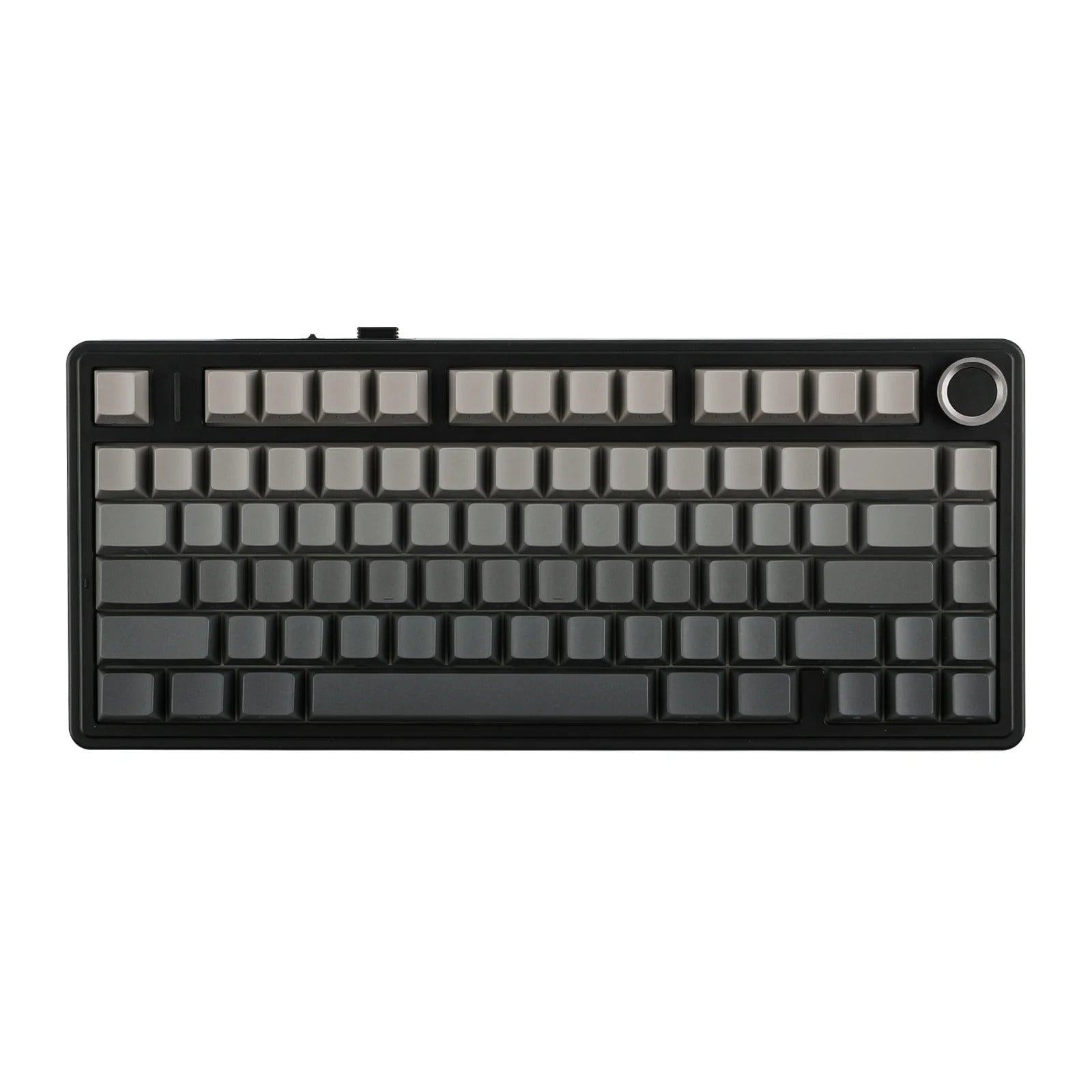 AULA - F75 Wireless Mechanical Keyboard - Bezprzewodowa Klawiatura Mechaniczna - Gradient Grey Side-Engraved