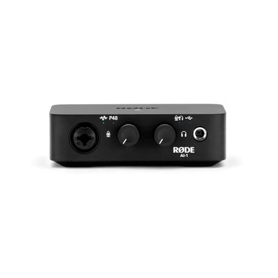 Rode - NT1 & AI-1 Complete Studio Kit Complete Kit with Audio Interface - Zestaw Mikrofon Pojemnościowy z Interfejsem Audio