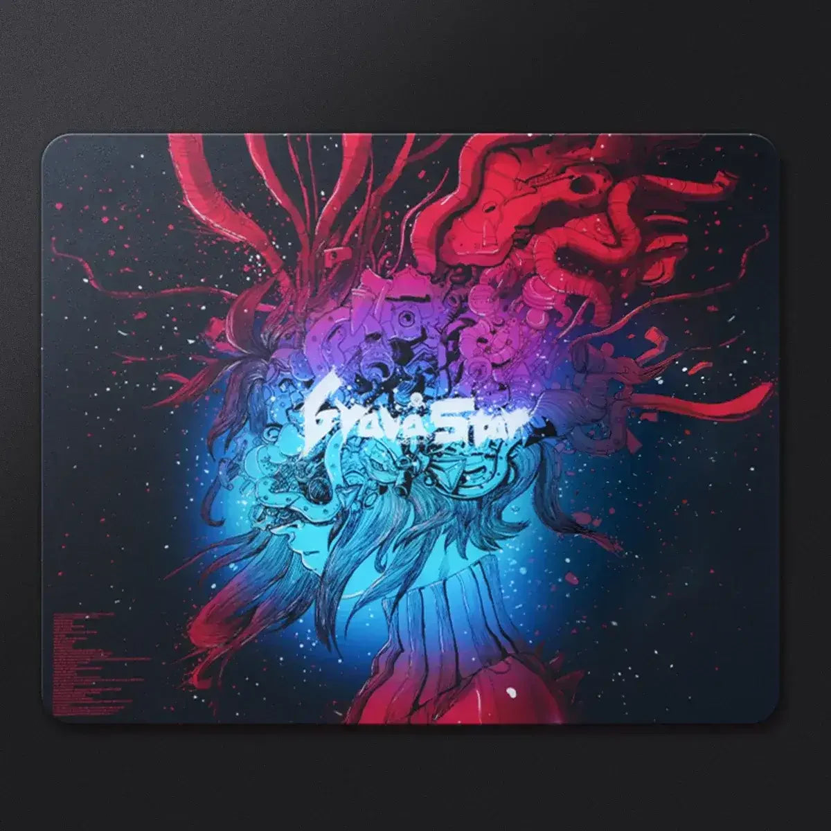GravaStar - Mouse Pad Tempered Glass - Mata pod Myszkę 50x40 cm ze Szkła Hartowanego
