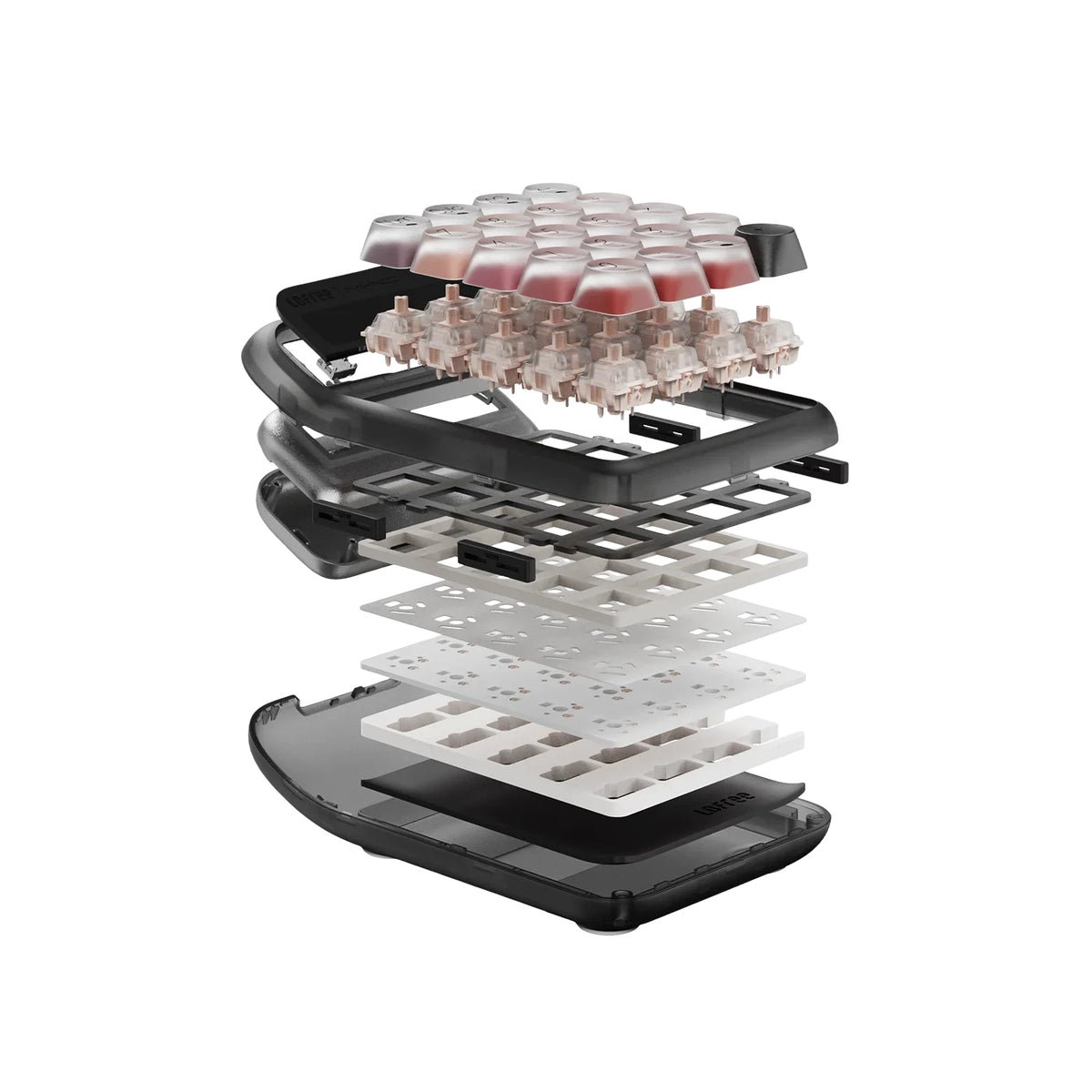 Lofree - Lipstick Wireless Numpad - Bezprzewodowa Klawiatura Numeryczna w Motywie Szminki