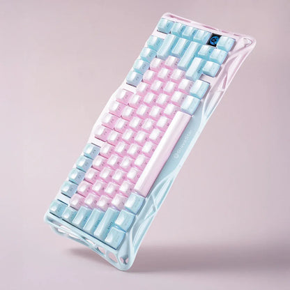 GravaStar - Mercury K1 Lite Special Edition Lumen Rose Wireless Mechanical Keyboard - Bezprzewodowa Klawiatura Mechaniczna