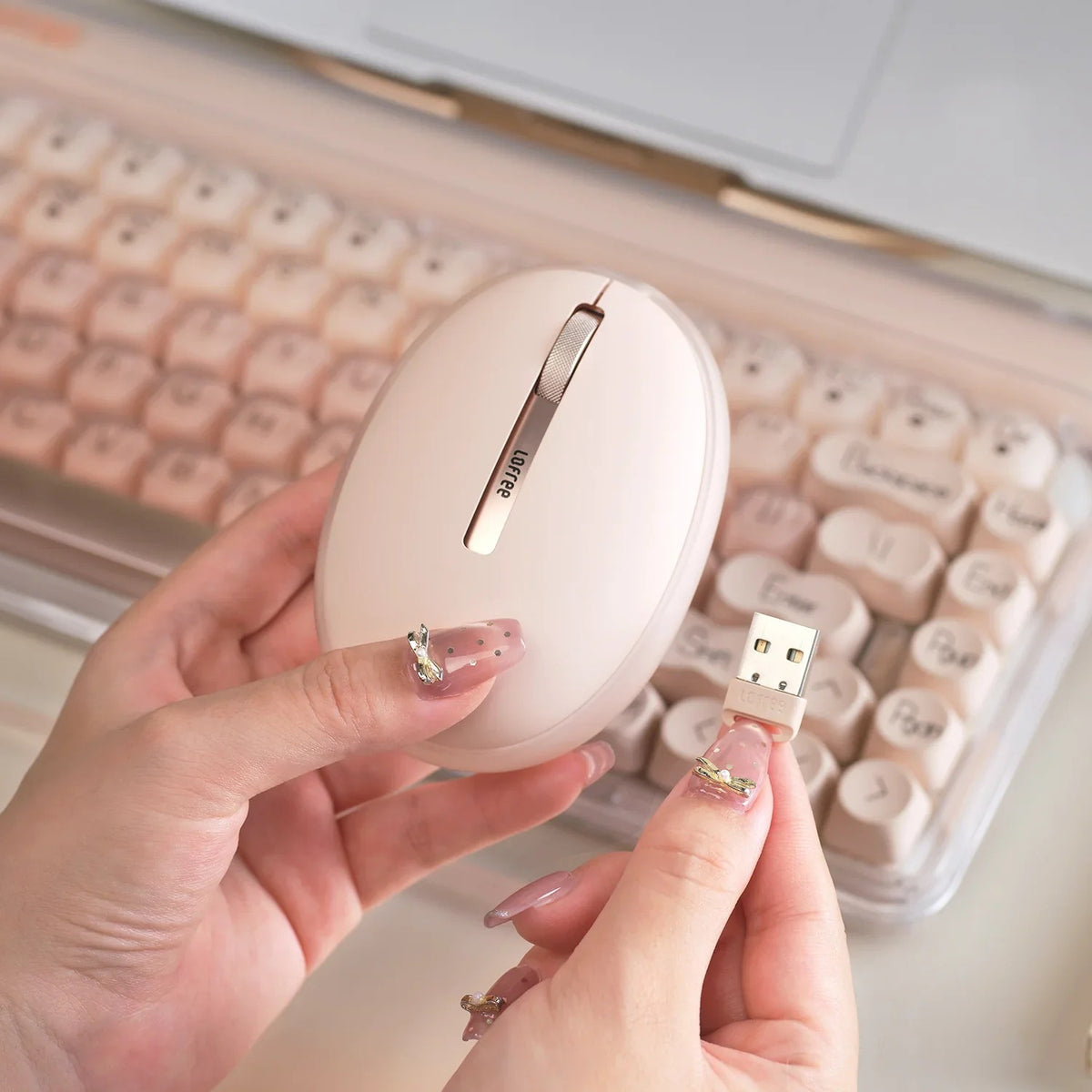 Lofree - Pudding Wireless Mouse - Myszka Bezprzewodowa