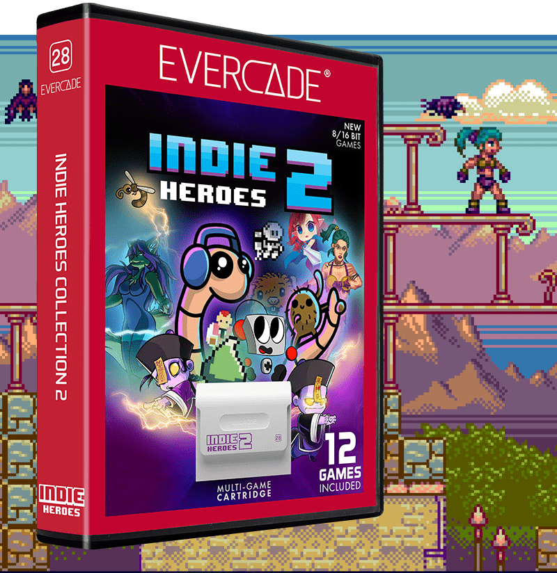 Evercade - Indie Heroes Collection 2 - Zestaw Gier Retro