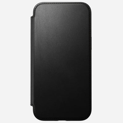 Czarne etui na iPhone 16 Plus, futerał na smartfon, minimalistyczny design