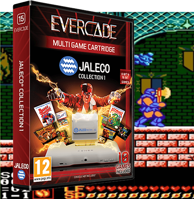 Evercade - Jaleco Collection 1 - Zestaw Gier Retro