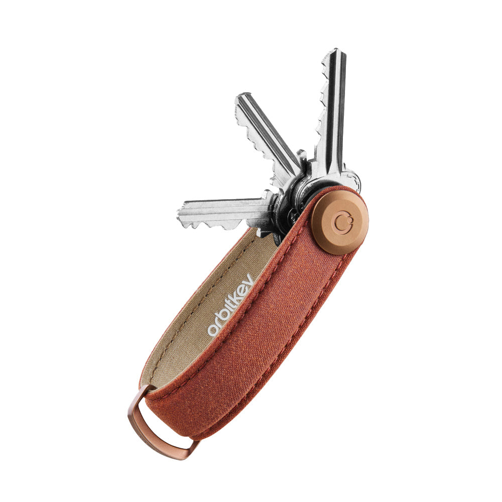 Orbitkey - Key Organiser Waxed Canvas - Organizer do Kluczy Materiałowy