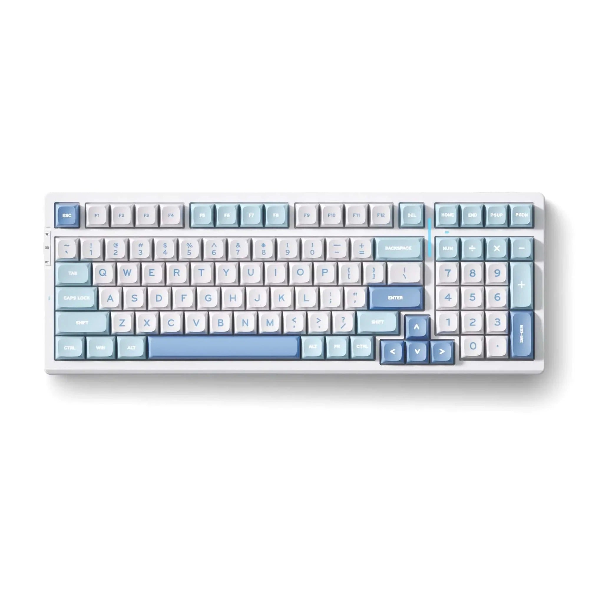 MCHOSE - G75 Pro Tri-Mode Blue - Bezprzewodowa Klawiatura Mechaniczna