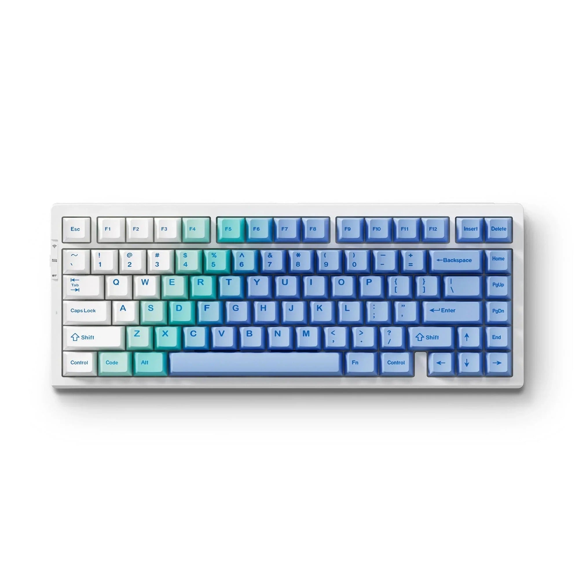 MCHOSE - G75 Pro Tri-Mode Arctic Snow - Bezprzewodowa Klawiatura Mechaniczna
