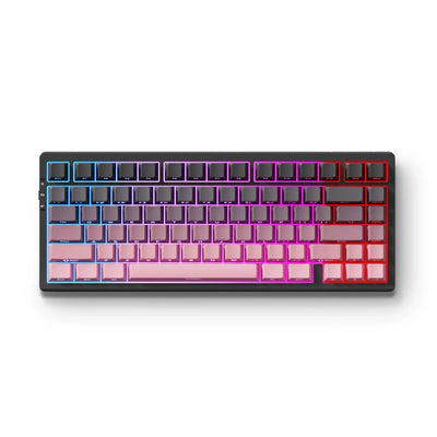 MCHOSE - G75 Pro Tri-Mode Black Pink - Bezprzewodowa Klawiatura Mechaniczna