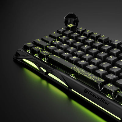 GravaStar - Mercury K98 Pro Phantom Black - Bezprzewodowa Klawiatura Mechaniczna