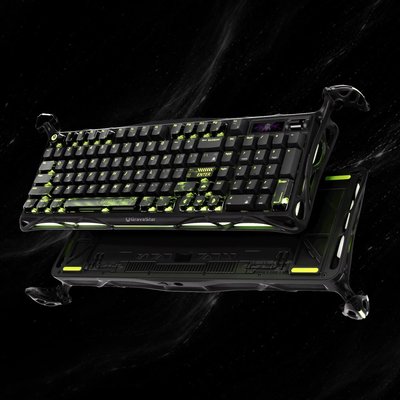 GravaStar - Mercury K98 Pro Phantom Black - Bezprzewodowa Klawiatura Mechaniczna