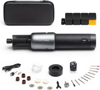 HOTO - 35in1 Rotary Tool Kit - Szlifierka Wielofunkcyjna z Zestawem Akcesoriów