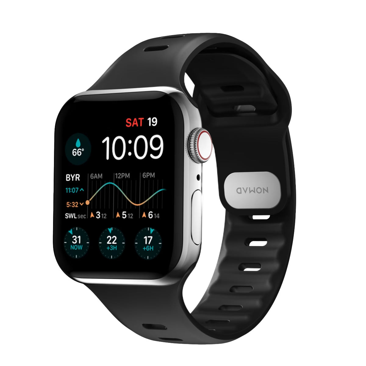 Nomad - Sport Slim Band - Sportowy Wodoodporny Pasek do Apple Watch