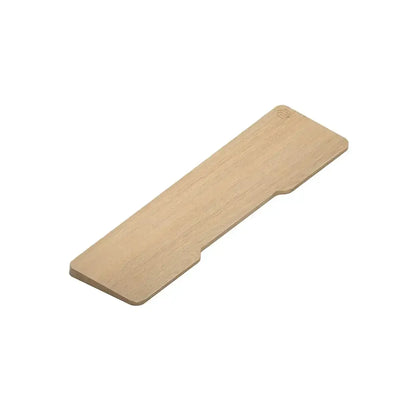 Drewniana podkładka pod nadgarstki do klawiatury, ergonomiczne akcesorium biurowe