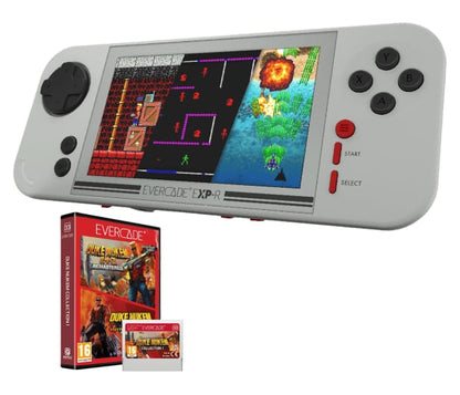 Evercade - EXP-R Retro Console + Duke Nukem Collection 1 - Przenośna Konsola Retro