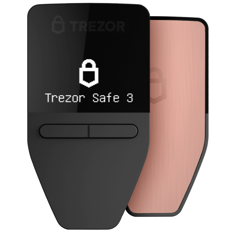 Trezor - Safe 3 - Portfel do Kryptowalut