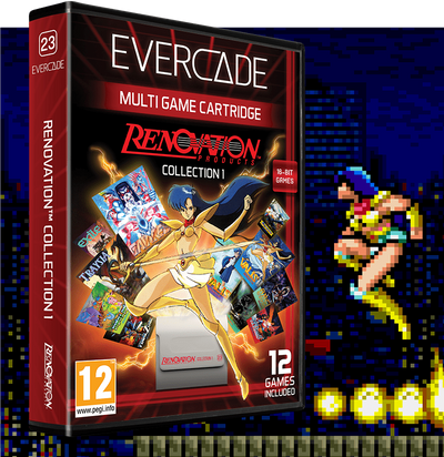 Evercade - Renovation Collection 1 - Zestaw Gier Retro