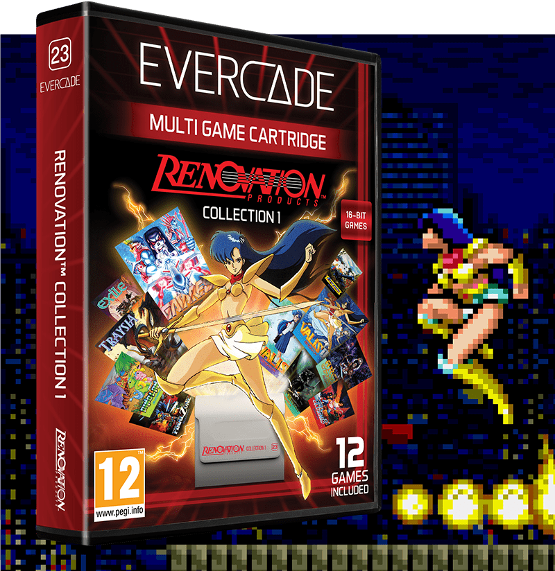 Evercade - Renovation Collection 1 - Zestaw Gier Retro