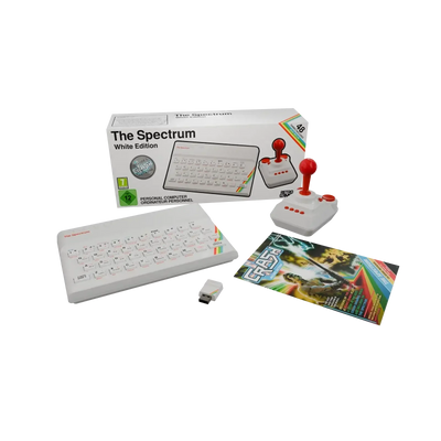 Retro Games - The Spectrum White Edition - Zestaw z Retro Konsolą