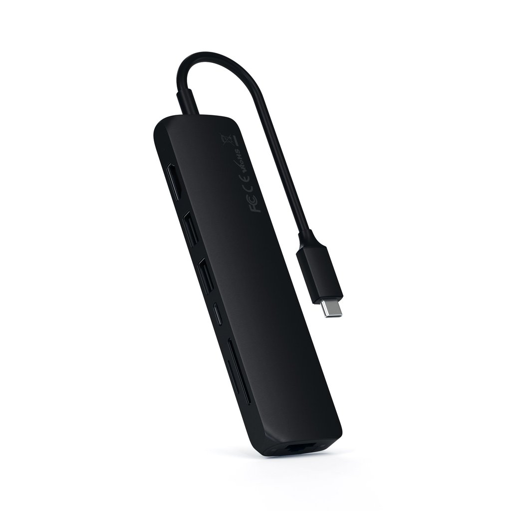Satechi - USB-C Slim Multi-port With Ethernet Adapter