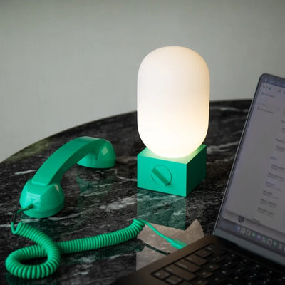 Native Union - Pop Light Portable Light & Powerbank Pine - Lampka Bezprzewodowa z Powerbankiem