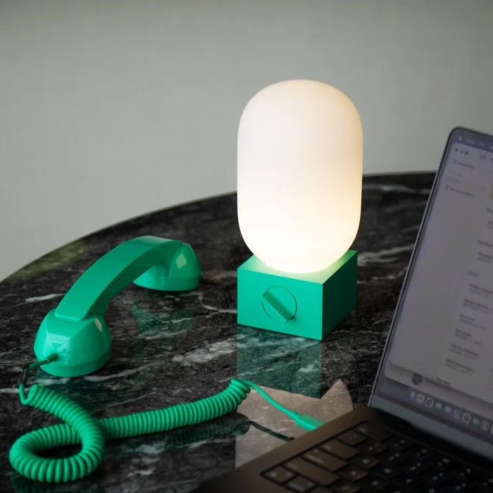 Native Union - Pop Light Portable Light & Powerbank Pine - Lampka Bezprzewodowa z Powerbankiem