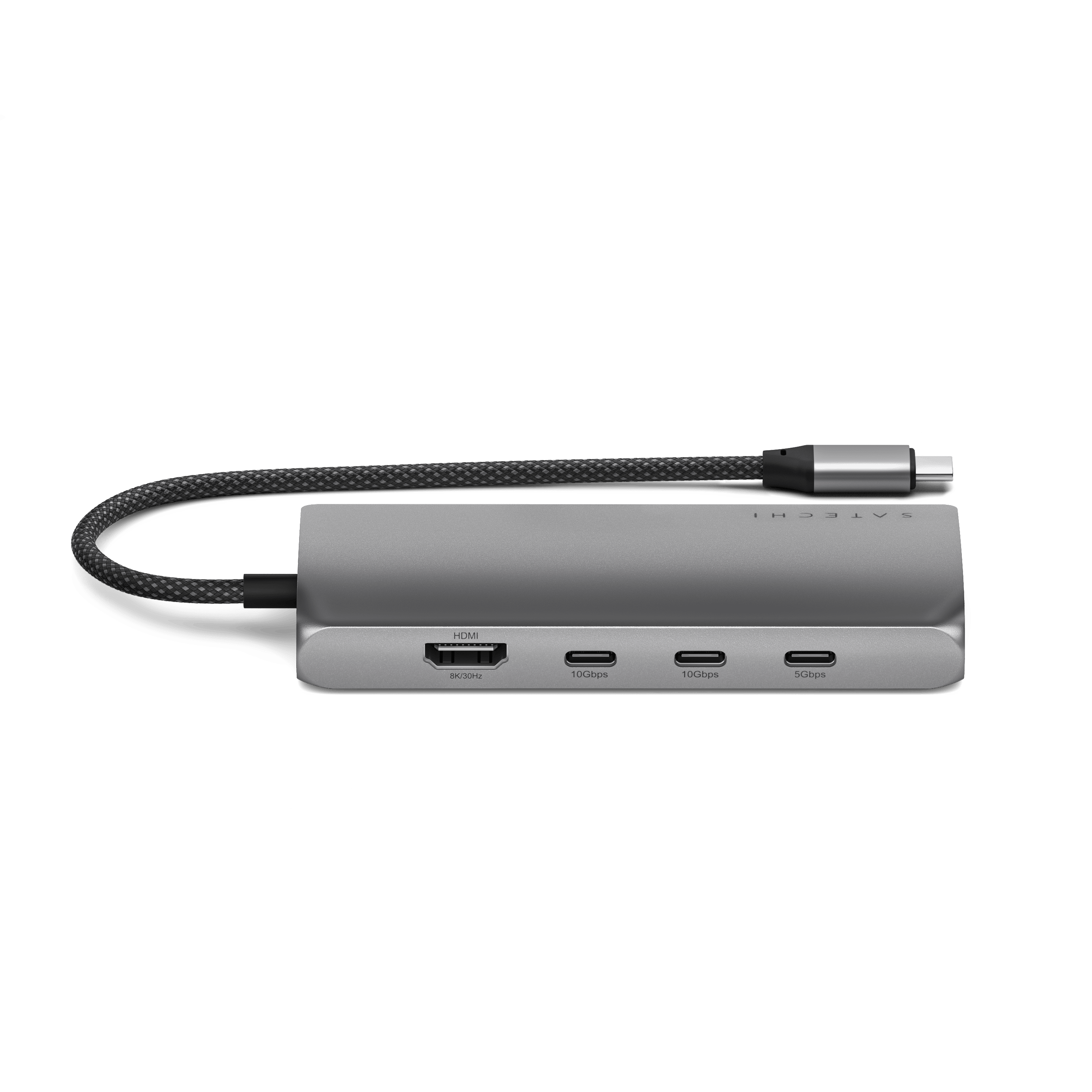 Satechi - USB-C Multiport Adapter 8K With Ethernet V3 - Wieloportowy Adapter USB-C