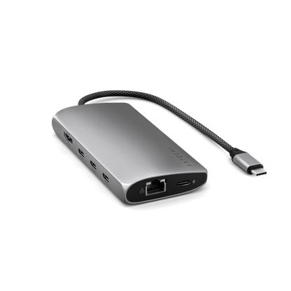 Satechi - USB-C Multiport Adapter 8K With Ethernet V3 - Wieloportowy Adapter USB-C