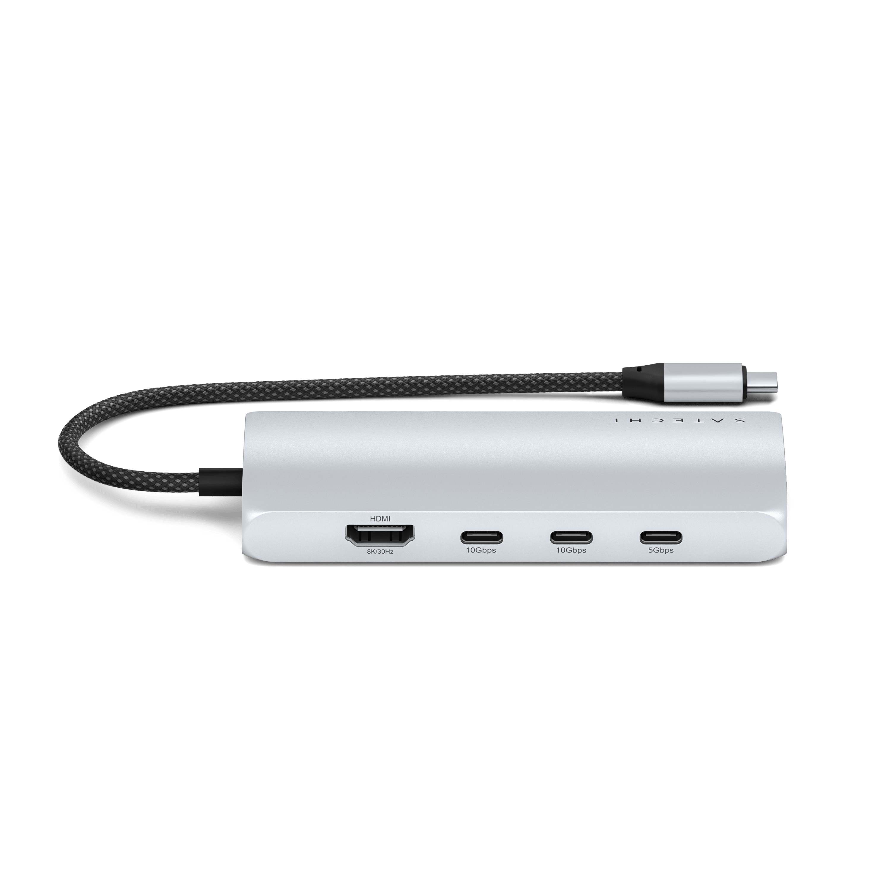 Satechi - USB-C Multiport Adapter 8K With Ethernet V3 - Wieloportowy Adapter USB-C