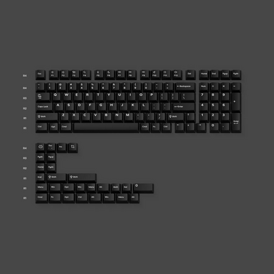 NuPhy - BOW & WOB Berry Profile Dye-Sub PBT Keycaps - Zestaw Keycapów