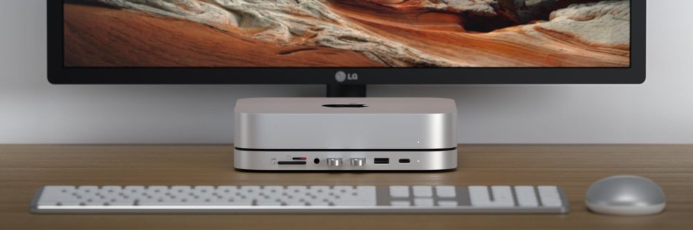 Satechi STAND & HUB FOR MAC MINI WITH SSD ENCLOSURE