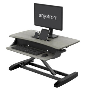 Ergotron - WorkFit-Z Mini - Sit-Stand Desktop - Small Surface
