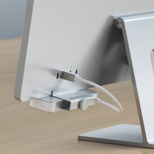 Satechi - USB-C Clamp Hub For 24-inch Imac - Niebieski Adapter do Imaca Blue