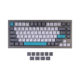 Keychron Keycaps - Q1 & K2 OEM Dye-Sub PBT Keycap Set - Grey White Blue
