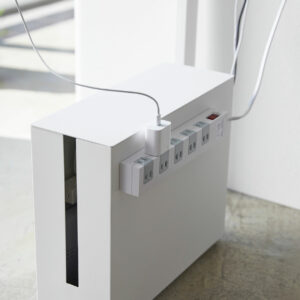 Yamazaki Home Tower Cable Box With Casters - Organizer na Kable