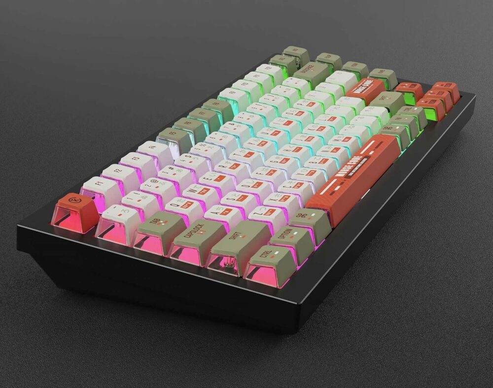 Keychron OEM Dye-Sub PBT Full Set Keycap Set - Morse Code