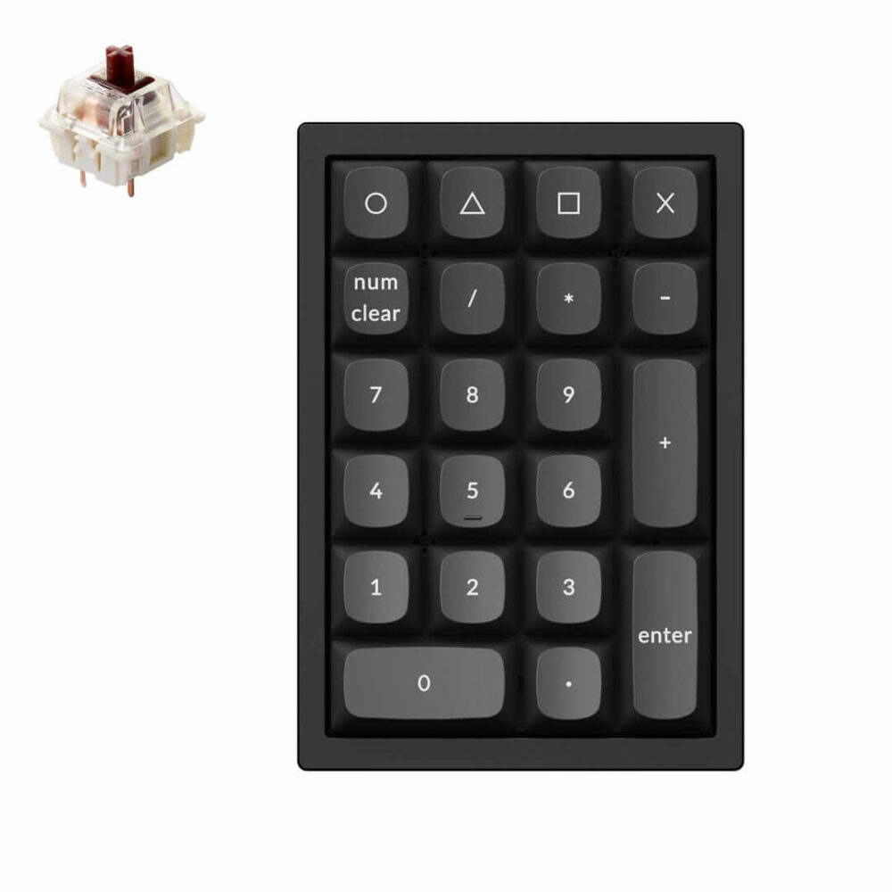 Keychron Q0 QMK Custom Mechanical Keyboard - Numeryczna Klawiatura mechaniczna