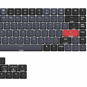 Keychron Low Profile ABS LSA Full Set Keycap Set - Keycaps do klawiatur niskoprofilowych
