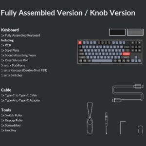 Keychron V3 QMK Custom Mechanical Keyboard - Klawiatura mechaniczna