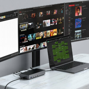 Satechi - Triple 4K Display Docking Station - Hub na 3 Monitory do Mac M1 i M2