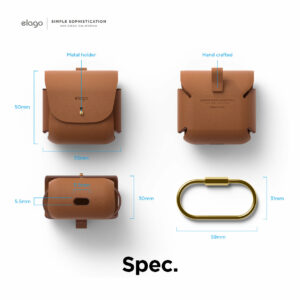 Elago - Leather Case for AirPods 3 - Etui Skórzane do AirPods 3
