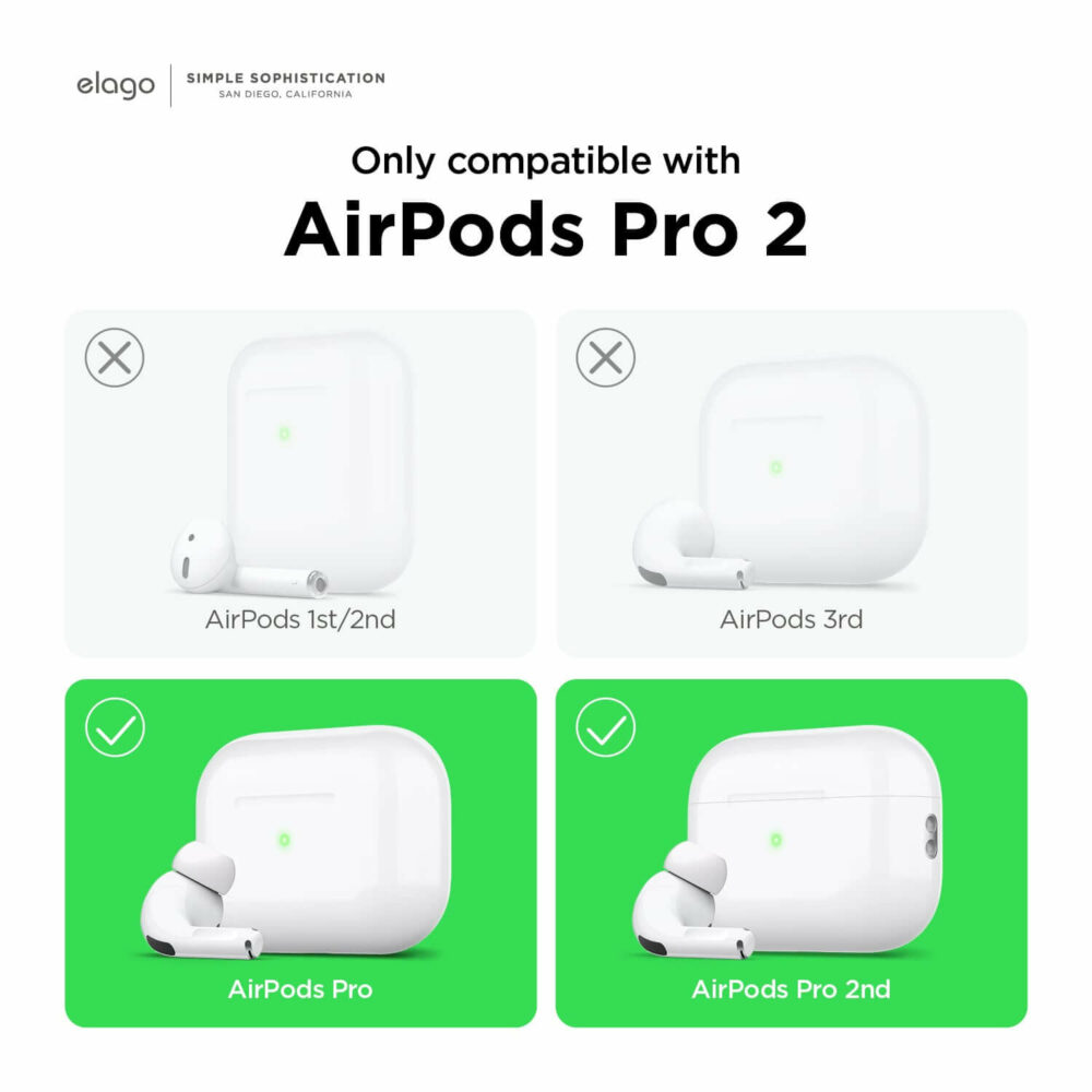 Elago - Waterproof Case for AirPods Pro and AirPods Pro 2 - Wodoodporne Etui na AirPods Pro 2