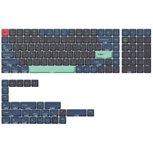 Keychron - Low Profile Dye-Sub PBT LSA Full Set Keycap Set - Keycapy do klawiatur niskoprofilowych