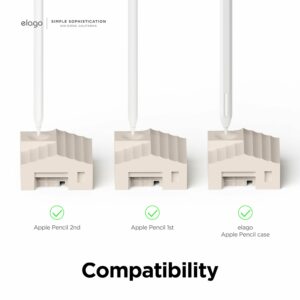 Elago - Home Stand for Apple Pencil and Any Tablet Stylus - Silikonowy Domek Uchwyt na Rysik