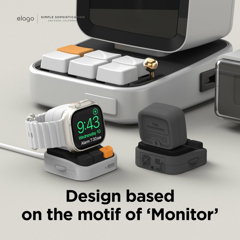 Elago - W9 Stand for Apple Watch Ultra - Uchwyt W9 na Apple Watch Ultra